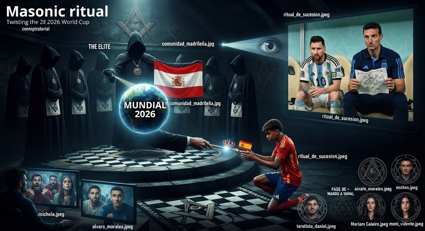 Ilustración del informe: la narrativa del ritual del Mundial 2026
